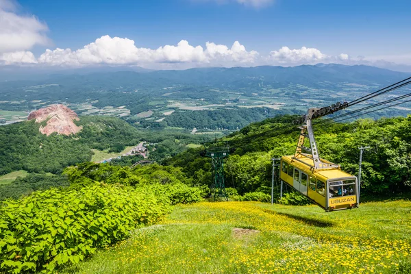 Teleferik Dağı Usu Zirvesi, hokkaido, Japonya