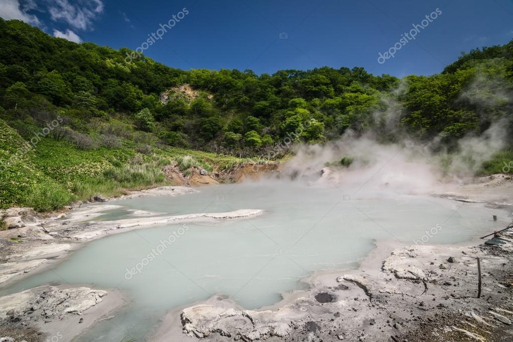 sulfur and water