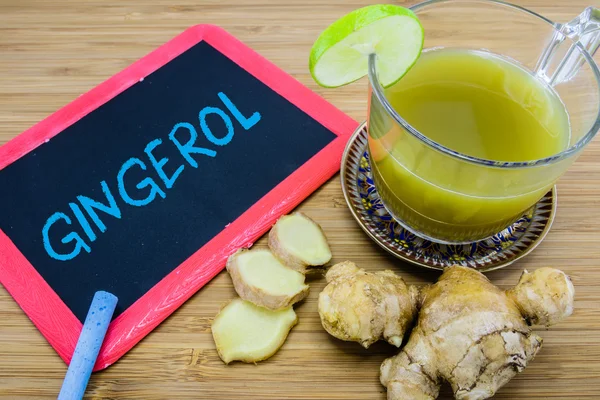 Gingerol, etkin bir kurucu taze zencefil.