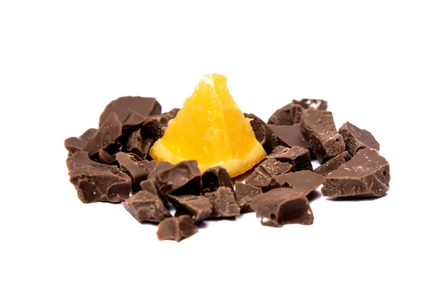 Naranja y Chocolate — Foto de Stock