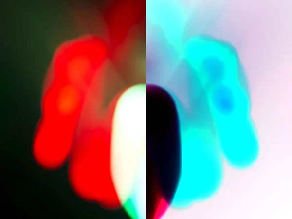 Colorful abstract light symmetry background — Stock Photo, Image