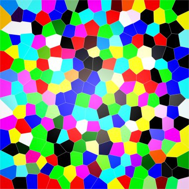 Renkli petek arka plan.