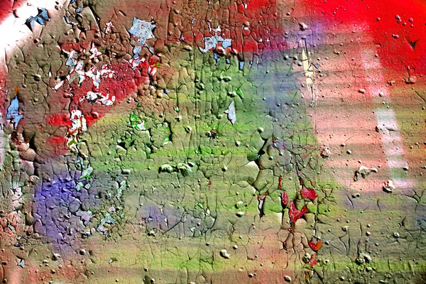Abstrakt tapet grunge bakgrund rostig konstnärliga vägg peeling paint. — Stockfoto