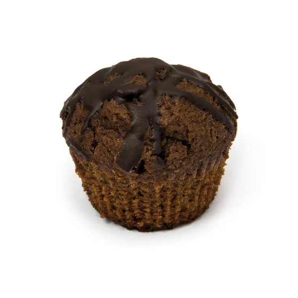 Muffin mit Schokolade — Stockfoto