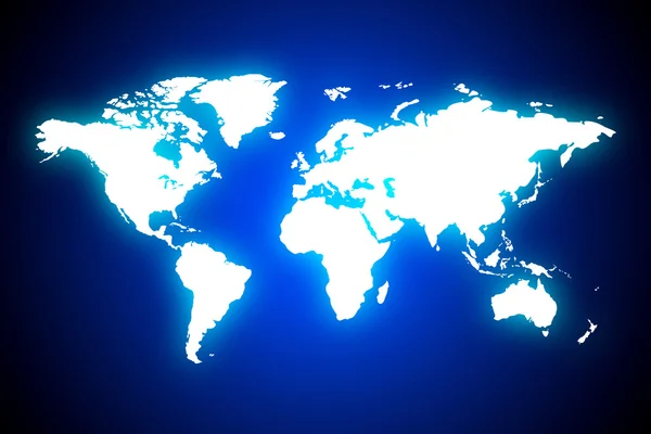 Globe map of the world. — Stock Photo, Image