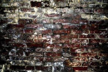 Eski tuğla duvar