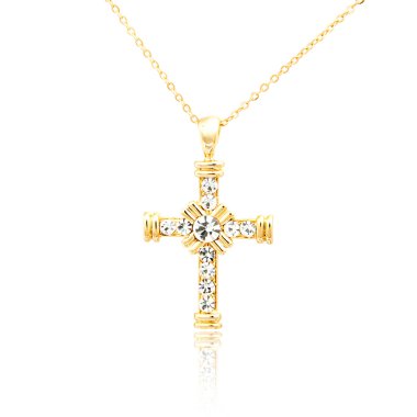 Altın haç kolye 