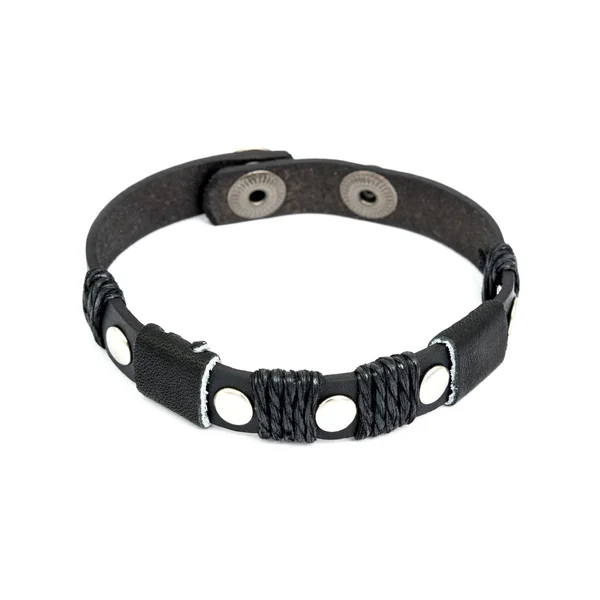 Bracelet homme mode isolé sur blanc — Photo