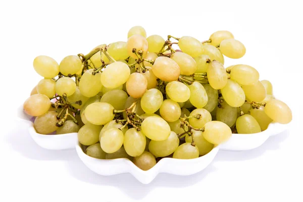 Bunch of ripe yellow grapes — Stock Photo, Image