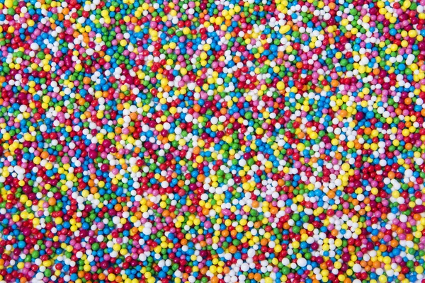 Renkli şeker karışımı toz arka plan topları — Stok fotoğraf