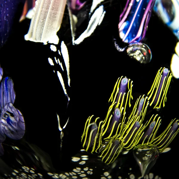 Arte bajo el agua desenfoque de vidrio abstracto — Foto de Stock