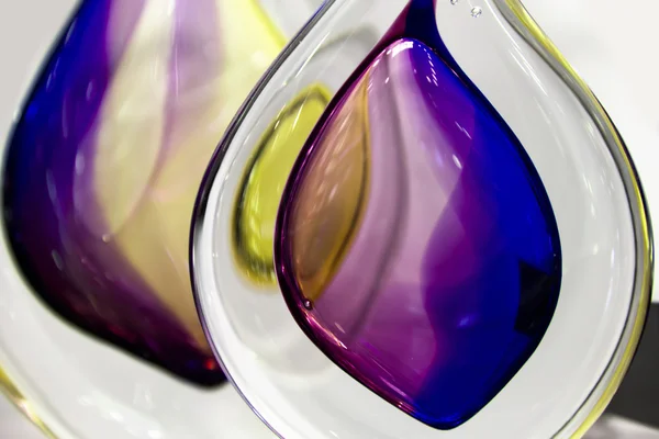 Arte abstracto desenfoque de vidrio — Foto de Stock