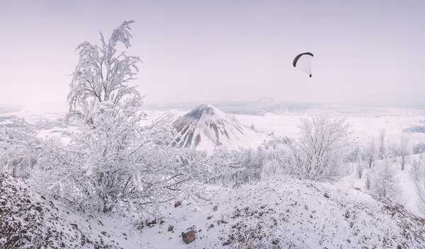Пролетая над зимними ваннами
