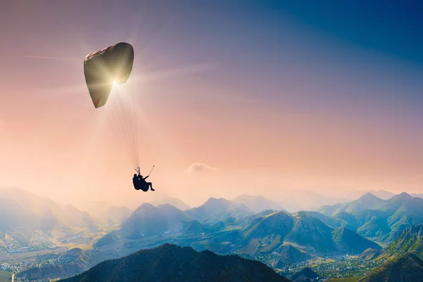 Paragliding — Stock Photo, Image