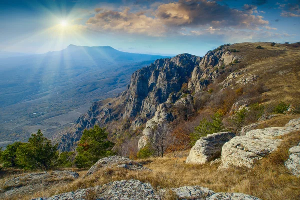 Demerdji ve Chatir-Dag — Stok fotoğraf