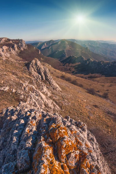 Montagnes de Crimée orientale — Photo