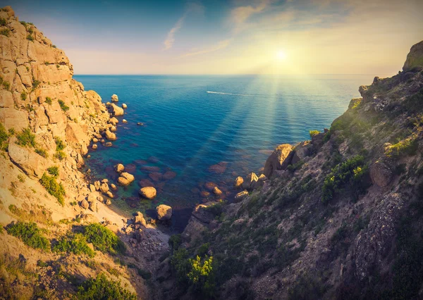 Черноморский залив Крыма — стоковое фото