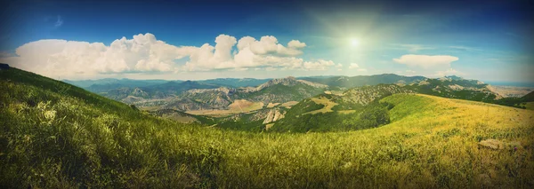 Summer mountain valley — Stock Photo, Image