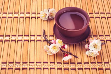Çay ve sakura