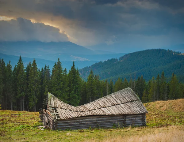 Cárpatos montañas paisaje — Foto de Stock