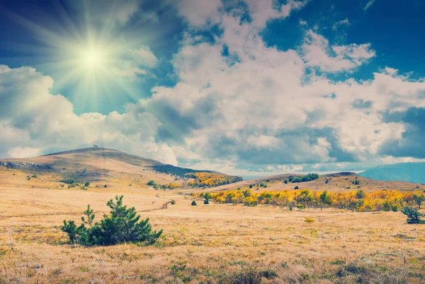 Crimea autumn valley — Stock Photo, Image