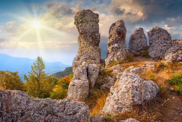 Valle de la montaña de Crimea — Foto de Stock