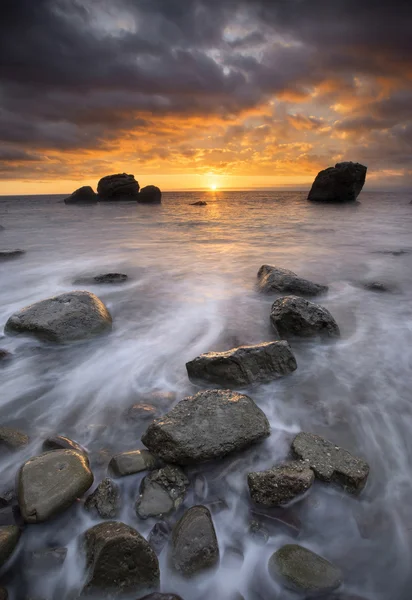 Red seasunset — Stock Photo, Image