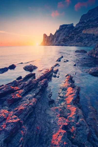 Sea sunset — Stock Photo, Image