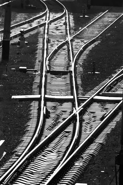 Caminhos de ferro — Fotografia de Stock