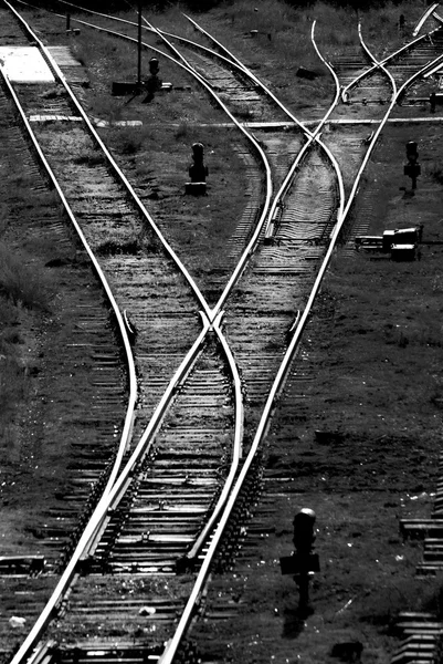 Railway tracks — Stock Photo, Image