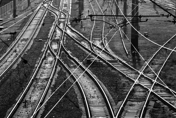 Railway tracks — Stock Photo, Image