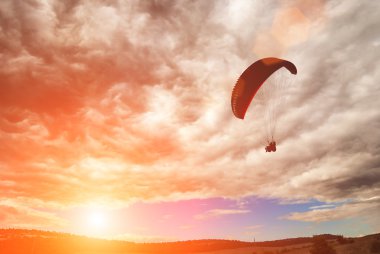 paraglide Vadisi üzerinde