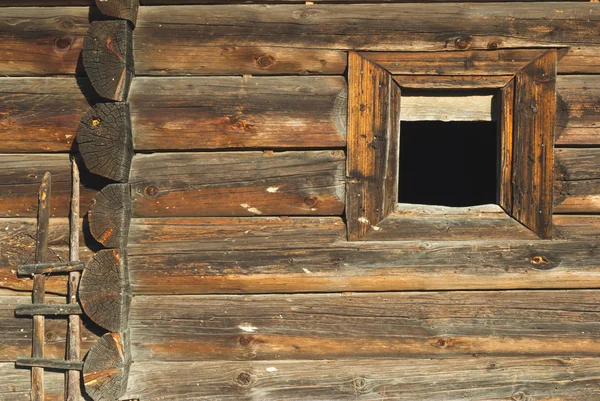 素朴な木製ログハウス 1 の要素 — ストック写真