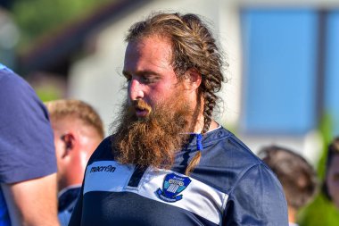 Brasov, Romanya, 29 Ağustos 2020 - SCM RUGBY Timisoara - Oficial - ACS Tomitanii Constanta, yarı final Süper Liga Cec Bank