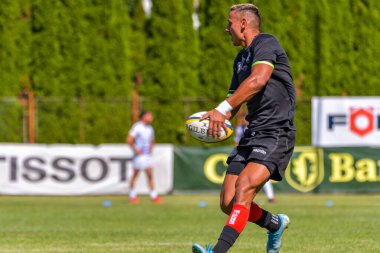 Brasov, Romanya, 29 Ağustos 2020 - SCM RUGBY Timisoara - Oficial - ACS Tomitanii Constanta, yarı final Süper Liga Cec Bank