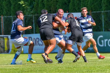 Brasov, Romanya, 29 Ağustos 2020 - SCM RUGBY Timisoara - Oficial - ACS Tomitanii Constanta, yarı final Süper Liga Cec Bank