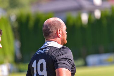 Brasov, Romanya, 29 Ağustos 2020 - SCM RUGBY Timisoara - Oficial - ACS Tomitanii Constanta, yarı final Süper Liga Cec Bank