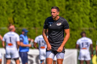 Brasov, Romanya, 29 Ağustos 2020 - SCM RUGBY Timisoara - Oficial - ACS Tomitanii Constanta, yarı final Süper Liga Cec Bank