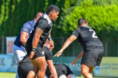 Brasov, Romanya, 29 Ağustos 2020 - SCM RUGBY Timisoara - Oficial - ACS Tomitanii Constanta, yarı final Süper Liga Cec Bank