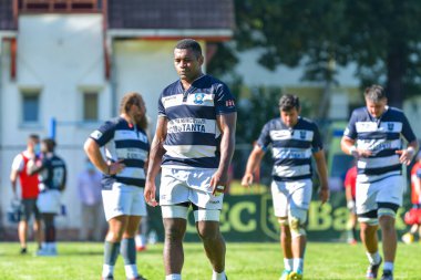 Brasov, Romanya, 29 Ağustos 2020 - SCM RUGBY Timisoara - Oficial - ACS Tomitanii Constanta, yarı final Süper Liga Cec Bank