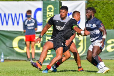 Brasov, Romanya, 29 Ağustos 2020 - SCM RUGBY Timisoara - Oficial - ACS Tomitanii Constanta, yarı final Süper Liga Cec Bank