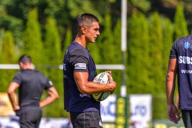 Brasov, Romanya, 29 Ağustos 2020 - SCM RUGBY Timisoara - Oficial - ACS Tomitanii Constanta, yarı final Süper Liga Cec Bank