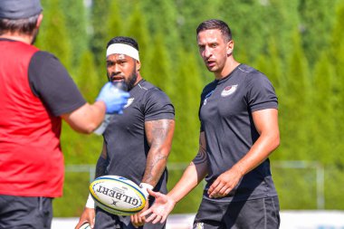 Brasov, Romanya, 29 Ağustos 2020 - SCM RUGBY Timisoara - Oficial - ACS Tomitanii Constanta, yarı final Süper Liga Cec Bank