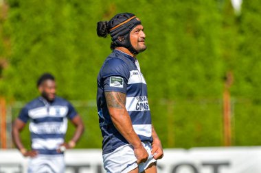 Brasov, Romanya, 29 Ağustos 2020 - SCM RUGBY Timisoara - Oficial - ACS Tomitanii Constanta, yarı final Süper Liga Cec Bank