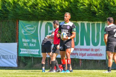 Brasov, Romanya, 29 Ağustos 2020 - SCM RUGBY Timisoara - Oficial - ACS Tomitanii Constanta, yarı final Süper Liga Cec Bank