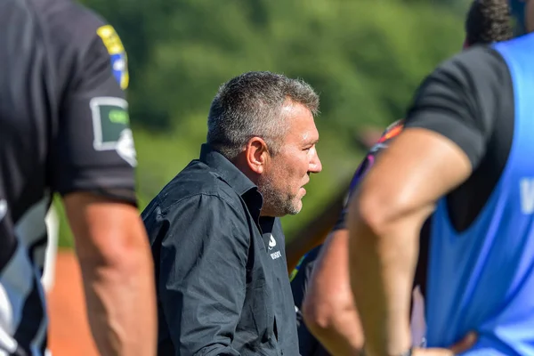 Brasov Romania August 2020 Unknow Rugby Player Game Dinamo Rugby — Stock Photo, Image