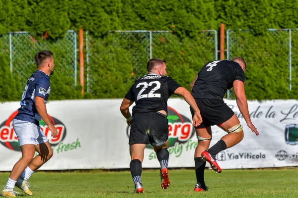 Brasov, Romanya, 29 Ağustos 2020 - SCM RUGBY Timisoara - Oficial - ACS Tomitanii Constanta, yarı final Süper Liga Cec Bank