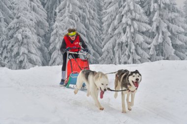 SARATA MONTEORU, BUZAU, ROMANIA 11-14 Ekim 2018: GTC TROPHY 2018 Bilinmeyen Yarışmacı Romanya Off-Road Şampiyonası 'nın en uzun günü