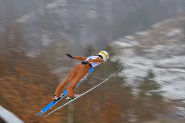 Sarata Monteoru Buzau Rumunia Października 2018 Nieznany Zawodnik Gtc Trophy — Zdjęcie stockowe