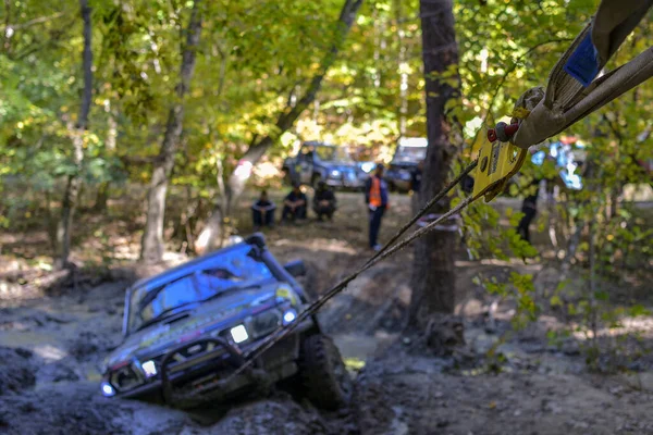 Harghita Bai Miercurea Ciuc Romania August Unknow Competitor Harghita Trophy — Stock Photo, Image